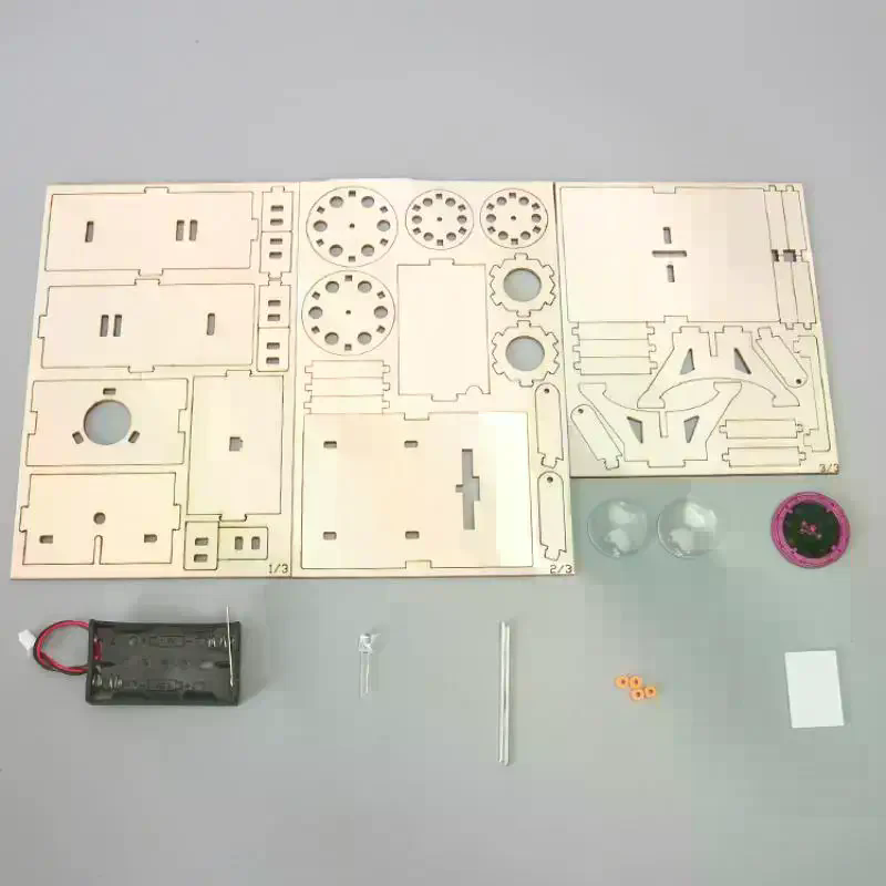 1 Set Wooden DIY Film Projecto - огляд і ціна Science Hobby Kit