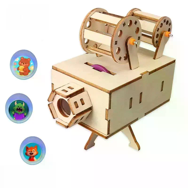 1 Set Wooden DIY Film Projecto - огляд і ціна Science Hobby Kit