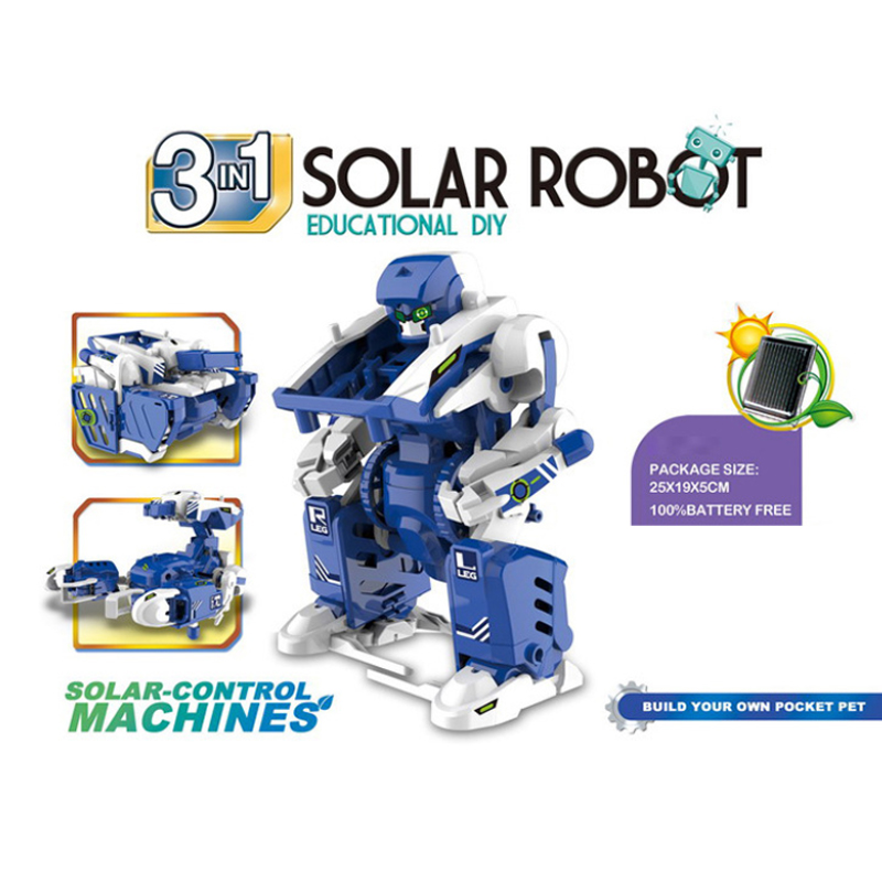 Robot Kit 3 in 1Educational DI - огляд і ціна Science Robot