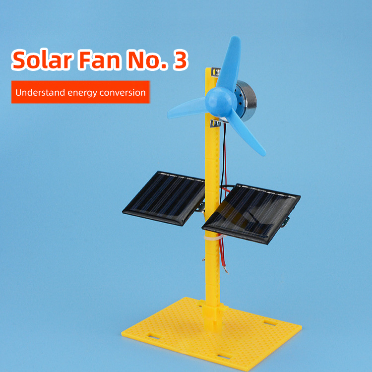 DIY Solar Electric Fan Model A - огляд і ціна Science Nature