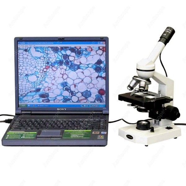 AmScope M600 Series Student Mo - огляд і ціна Microscope Compound 40X