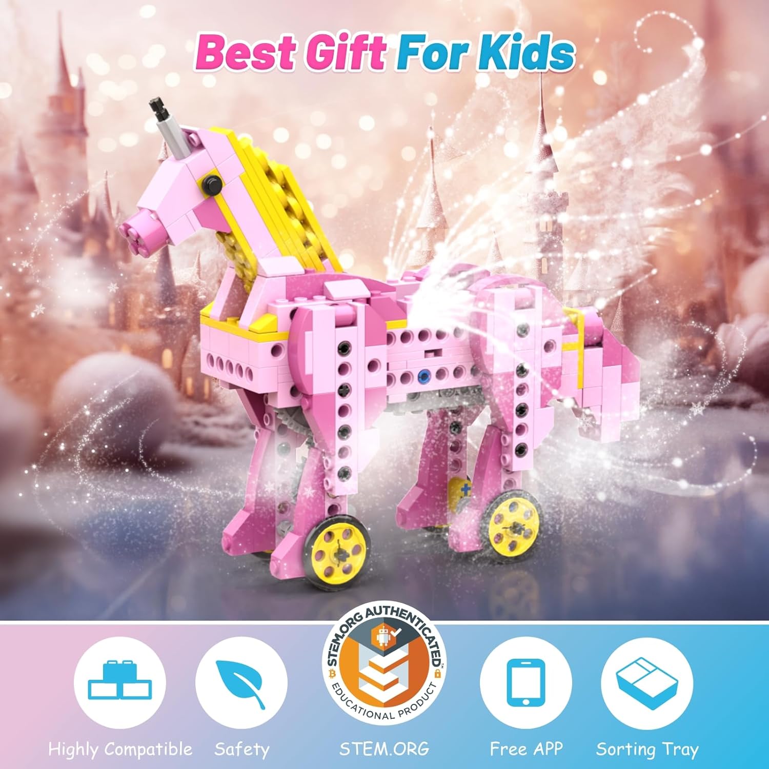 Apitor STEM Toys for Girls Gif - огляд і ціна Science Robot