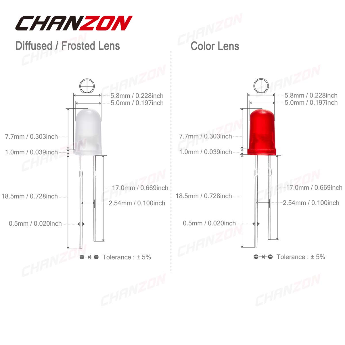 5mm Diffused LED Diode Kit Lam - огляд і ціна Science Hobby Kit