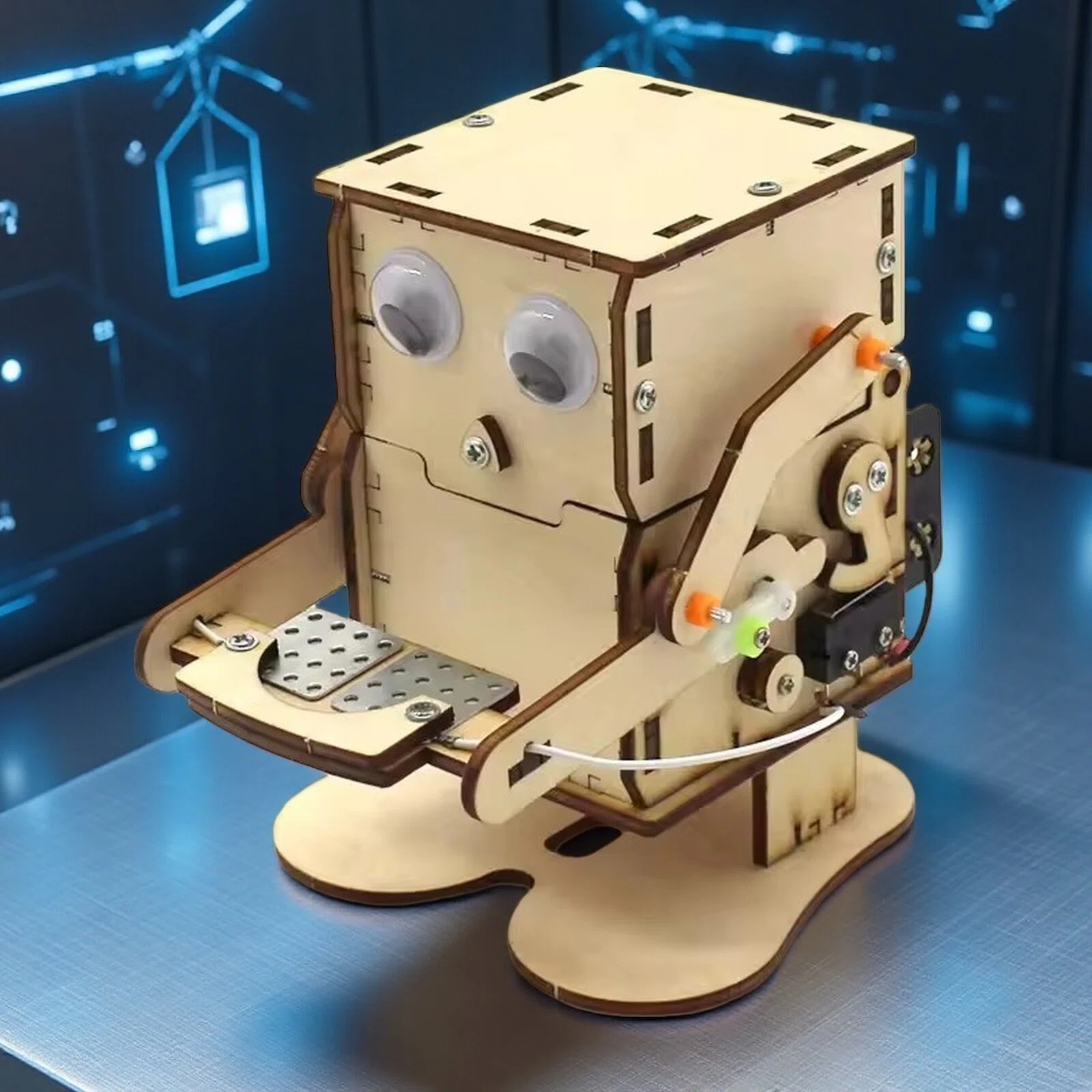 Coin Swallowing Eating Robot M - огляд і ціна Science Robot