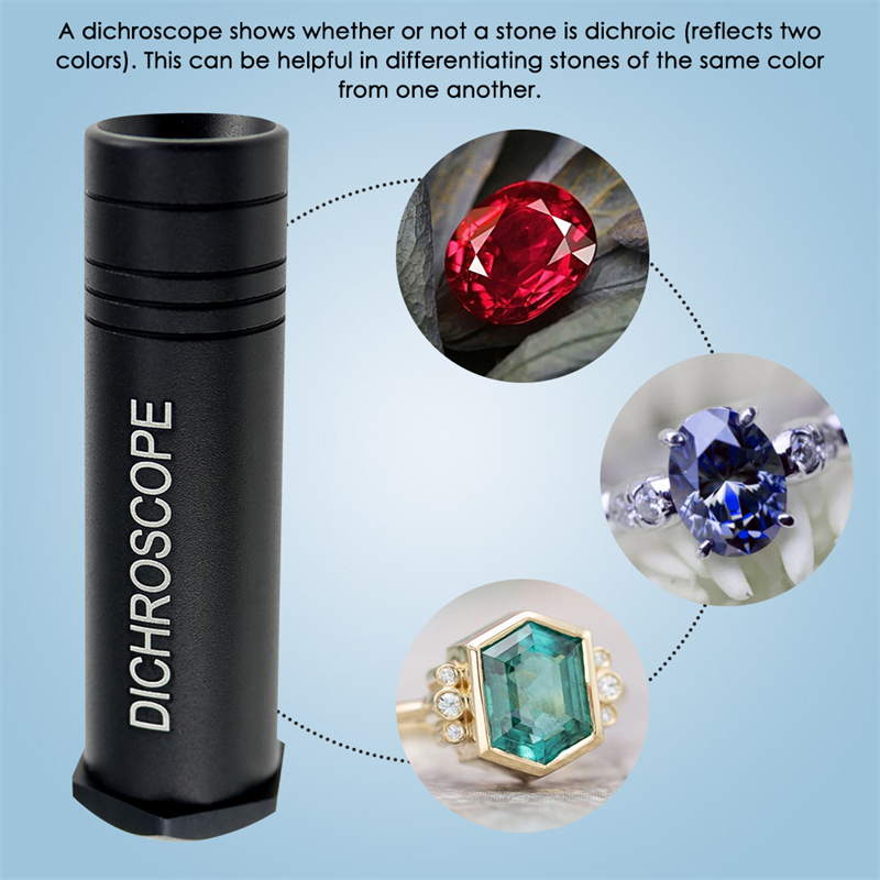 Dichroscope For Gem Calcite Di - огляд і ціна Spectroscope Handheld