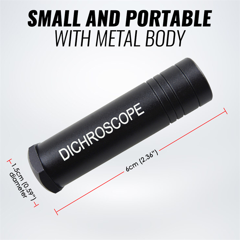 Dichroscope For Gem Calcite Di - огляд і ціна Spectroscope Handheld