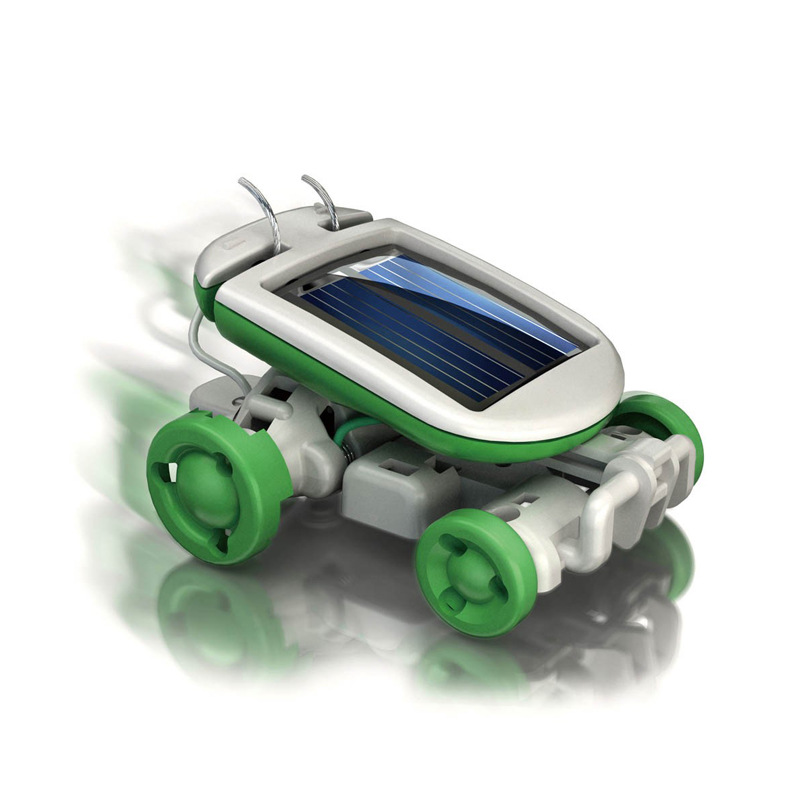 6-In-1 Solar-Power Robot Kit A - огляд і ціна Science Robot
